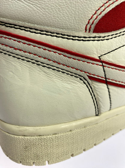 【中古品】【メンズ】 NIKE ナイキ AIR JORDAN 1 RETRO HIGH OG 555088-160 ナイキ エアジョーダン 1 レトロ ハイ オリジナル スニーカー 靴 160-250919-kk-02-min カラー：SAIL/UNIVERSITY RED 万代Net店