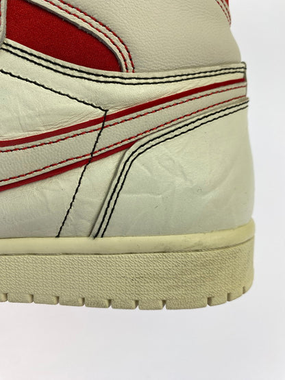 【中古品】【メンズ】 NIKE ナイキ AIR JORDAN 1 RETRO HIGH OG 555088-160 ナイキ エアジョーダン 1 レトロ ハイ オリジナル スニーカー 靴 160-250919-kk-02-min カラー：SAIL/UNIVERSITY RED 万代Net店