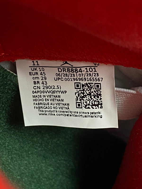 【中古美品】【メンズ】 NIKE ナイキ AIR JORDAN 2 RETRO DR8884-101 エア ジョーダン 2 レトロ スニーカー 靴 160-250919-kk-18-min カラー：WHITE/FIRE RED-FIR-SAIL 万代Net店