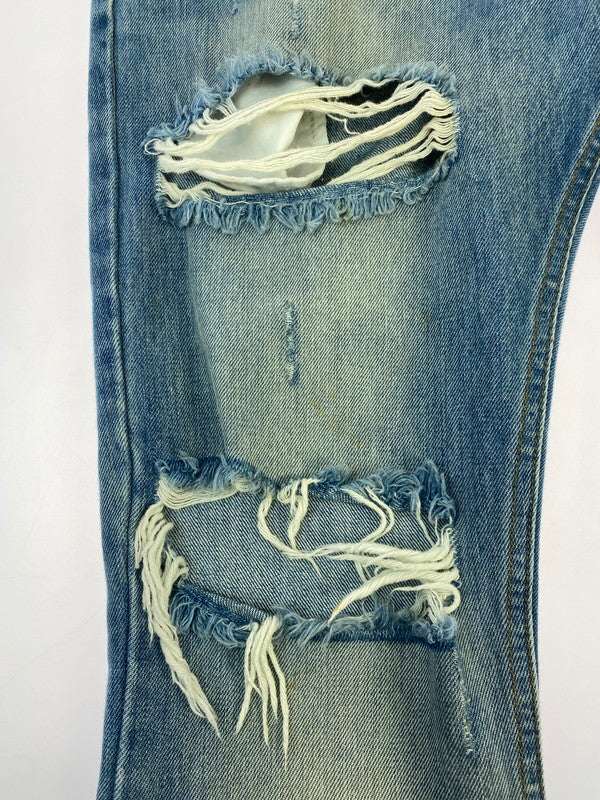 【現状渡し品】【メンズ】 MINTCREW ミントクルー ROCKSTAR SKINNY DENIM PANTS ロックスター スキニー デニムパンツ メンズ ボトムス 153-260322-em-32-min サイズ：32 カラー：インディゴ 万代Net店