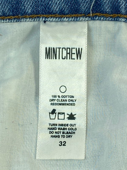 【現状渡し品】【メンズ】 MINTCREW ミントクルー ROCKSTAR SKINNY DENIM PANTS ロックスター スキニー デニムパンツ メンズ ボトムス 153-260322-em-32-min サイズ：32 カラー：インディゴ 万代Net店