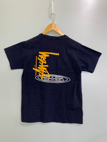 【中古品】【メンズ】 OLD STUSSY オールド ステューシー 90-00S 紺タグ NEWSIDEWAYST TEE Tシャツ トップス 142-250920-ks-07-min サイズ：M カラー：ネイビー 万代Net店