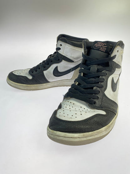 【現状渡し品】【メンズ】 NIKE ナイキ AIR JORDAN 1 HIGH OG 555088-108 エア ジョーダン 1 レトロ ハイ オリジナル スニーカー 靴 160-250919-kk-38-min カラー：WHITE/BLEACHED CORAL-BLACK-GREY FOG 万代Net店