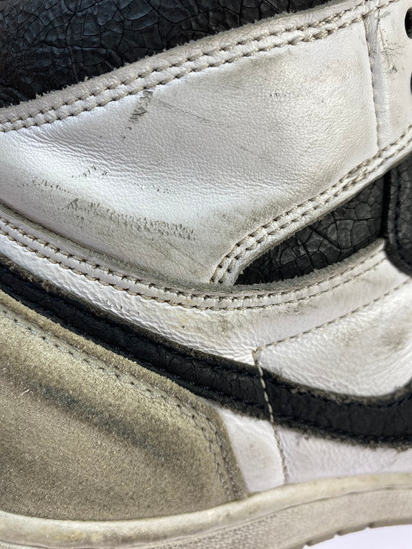 【現状渡し品】【メンズ】 NIKE ナイキ AIR JORDAN 1 HIGH OG 555088-108 エア ジョーダン 1 レトロ ハイ オリジナル スニーカー 靴 160-250919-kk-38-min カラー：WHITE/BLEACHED CORAL-BLACK-GREY FOG 万代Net店