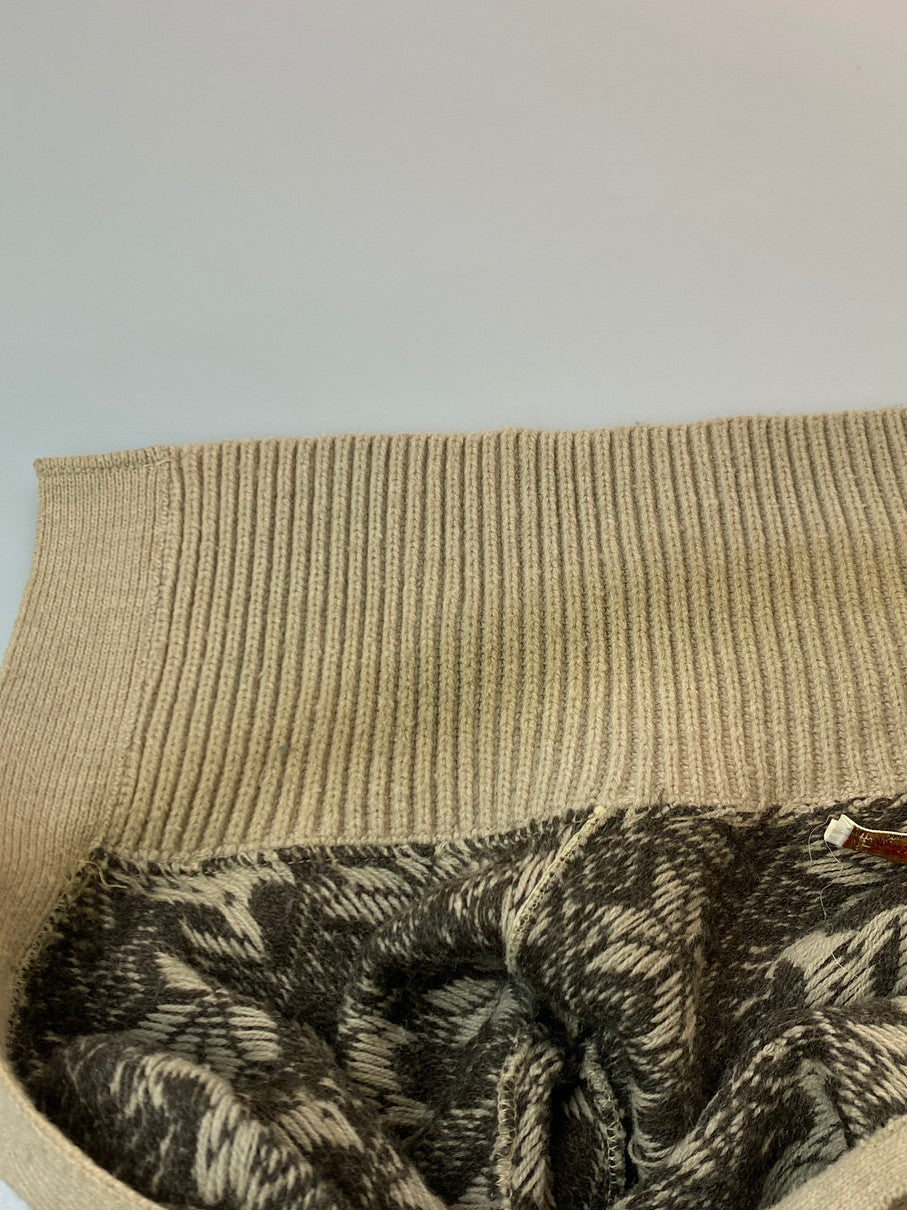 【現状渡し品】【メンズ】 LORD JEFF ロードジェフ 60-70's KNIT CARDIGAN VINTAGE 60-70年代 ニットカーディガン トップス ヴィンテージ 146-250925-kk-16-min サイズ：L カラー：ベージュ 万代Net店