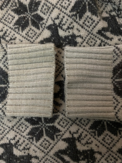 【現状渡し品】【メンズ】 LORD JEFF ロードジェフ 60-70's KNIT CARDIGAN VINTAGE 60-70年代 ニットカーディガン トップス ヴィンテージ 146-250925-kk-16-min サイズ：L カラー：ベージュ 万代Net店