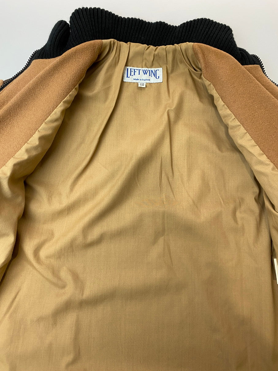 【中古品】【メンズ】 LEFT WING レフトウィング 90's WOOL JACKET 90年代 ウールジャケット アウター 146-250925-kk-15-min サイズ：ONE SIZE カラー：ブラウン 万代Net店
