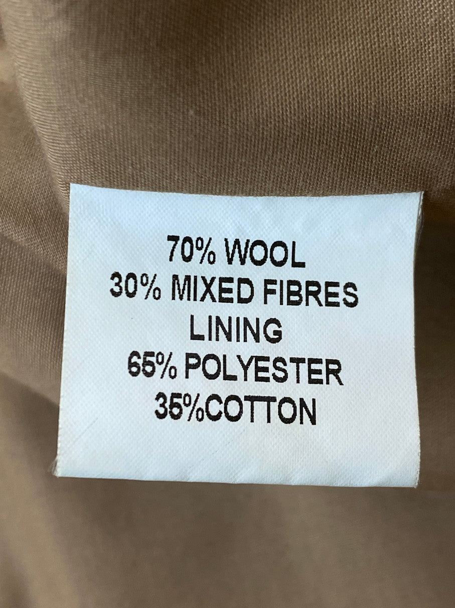 【中古品】【メンズ】 LEFT WING レフトウィング 90's WOOL JACKET 90年代 ウールジャケット アウター 146-250925-kk-15-min サイズ：ONE SIZE カラー：ブラウン 万代Net店