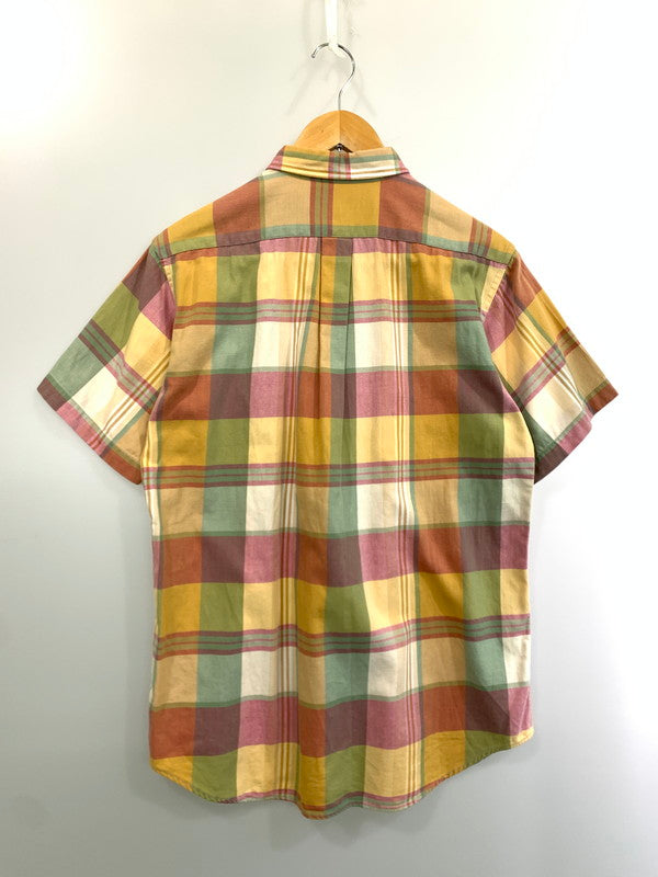 【中古品】【メンズ】 Polo by Ralph Lauren ポロバイラルフローレン 80S CHECK COTTON SHIRT 80年代 チェック コットン シャツ メンズ トップス 半袖 146-260403-em-05-min サイズ：170 カラー：マルチカラー 万代Net店