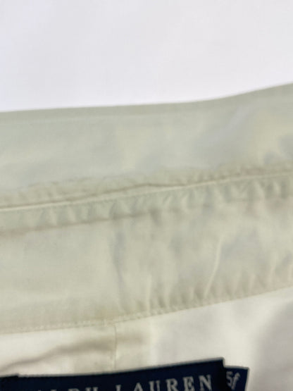 【中古品】【レディース】 RALPH LAUREN ラルフローレン COTTON SHIRT コットンシャツ 長袖 シャツ 170-260912-hu-69-min サイズ：5F カラー：ホワイト 万代Net店