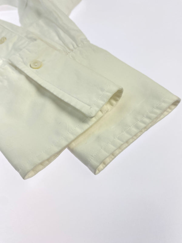 【中古品】【レディース】 RALPH LAUREN ラルフローレン COTTON SHIRT コットンシャツ 長袖 シャツ 170-260912-hu-69-min サイズ：5F カラー：ホワイト 万代Net店