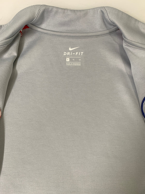 【中古品】【メンズ】 NIKE ナイキ DRI-FIT PARIS SAINT-GERMAIN TRACK JACKETパリ サンジェルマン トラック ジャケット スポーツ 上着 148-260812-hu-21-min サイズ：XL カラー：グレー/レッド 万代Net店