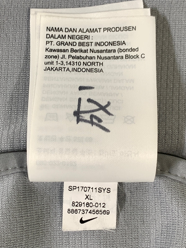 【中古品】【メンズ】 NIKE ナイキ DRI-FIT PARIS SAINT-GERMAIN TRACK JACKETパリ サンジェルマン トラック ジャケット スポーツ 上着 148-260812-hu-21-min サイズ：XL カラー：グレー/レッド 万代Net店