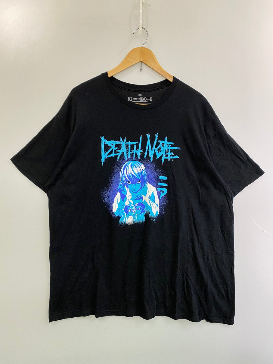 【中古品】【メンズ】 DEATH NOTE デスノート ニア PRINT TEE ショートスリーブ 146-250921-AS-7-min サイズ：2X カラー：ブラック 万代Net店