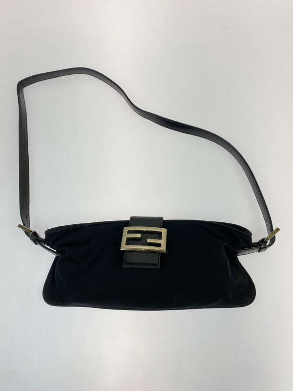 【中古品】【レディース】 FENDI フェンディ 2321 26685 099 ナイロン レザー ウエストポーチ ショルダーバッグ カバン 180-250921-AS-34-min カラー：ブラック 万代Net店