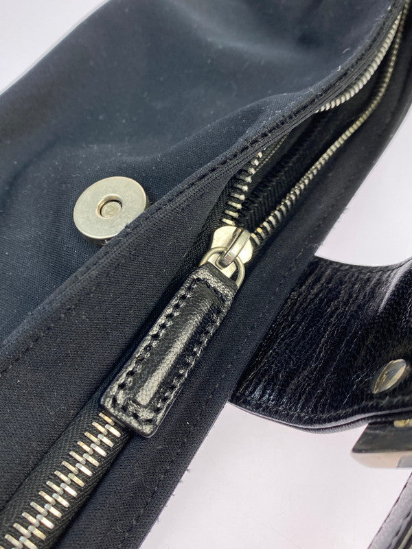 【中古品】【レディース】 FENDI フェンディ 2321 26685 099 ナイロン レザー ウエストポーチ ショルダーバッグ カバン 180-250921-AS-34-min カラー：ブラック 万代Net店