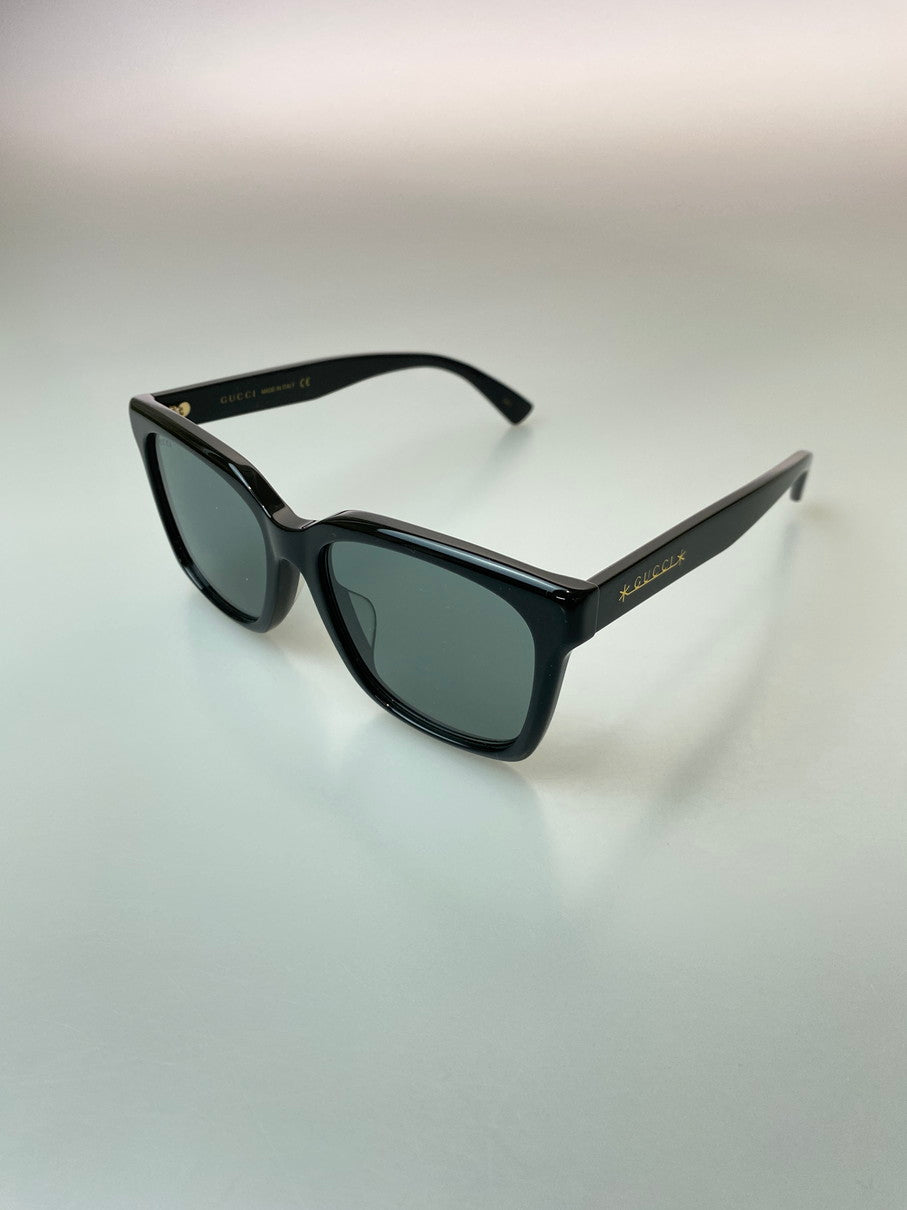 【中古品】【メンズ】 GUCCI グッチ GG1175SK ASIAN FIT 001 SUNGLASSES サングラス アイウェア 183-250921-AS-9-min サイズ：56□18-145 カラー：ブラック 万代Net店
