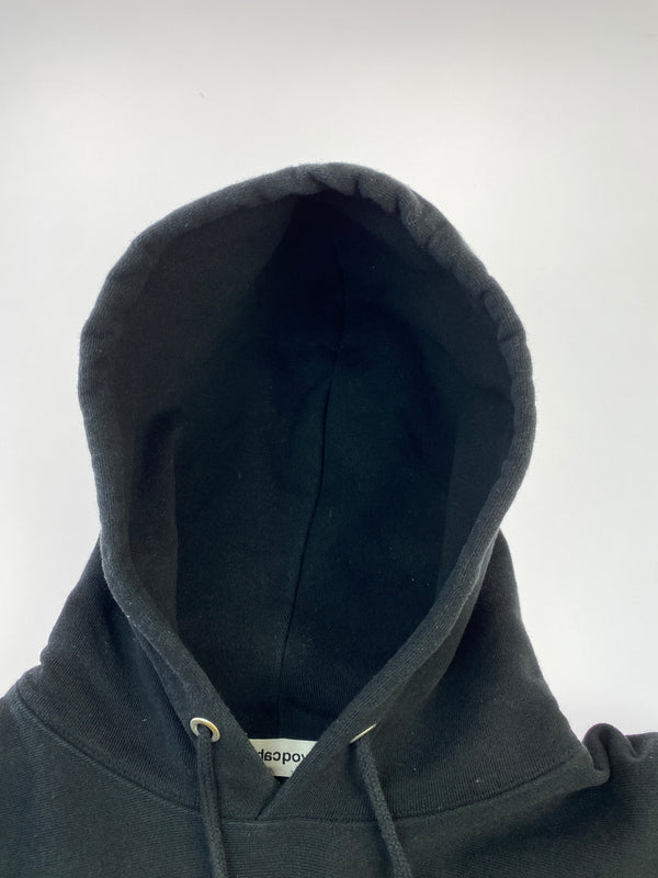 【中古品】【メンズ】 CABARET POVAL キャバレー ポヴァール PRINT HOODIE プルオーバーパーカー 142-260711-AS-46-min サイズ：L カラー：ブラック 万代Net店