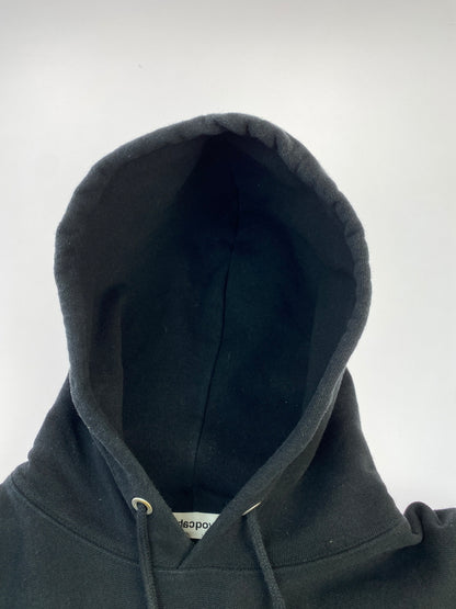 【中古品】【メンズ】 CABARET POVAL キャバレー ポヴァール PRINT HOODIE プルオーバーパーカー 142-260711-AS-46-min サイズ：L カラー：ブラック 万代Net店