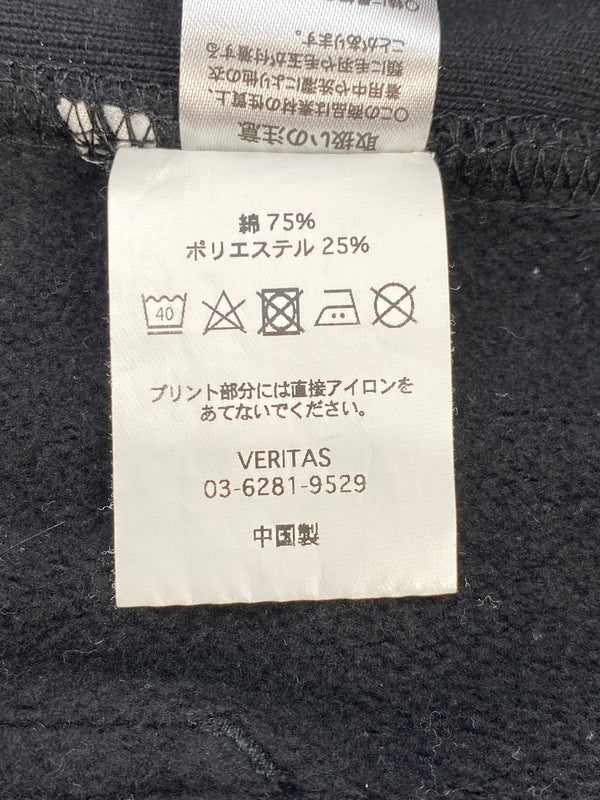 【中古品】【メンズ】 CABARET POVAL キャバレー ポヴァール PRINT HOODIE プルオーバーパーカー 142-260711-AS-46-min サイズ：L カラー：ブラック 万代Net店