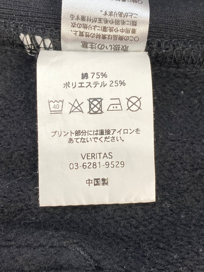 【中古品】【メンズ】 CABARET POVAL キャバレー ポヴァール PRINT HOODIE プルオーバーパーカー 142-260711-AS-46-min サイズ：L カラー：ブラック 万代Net店