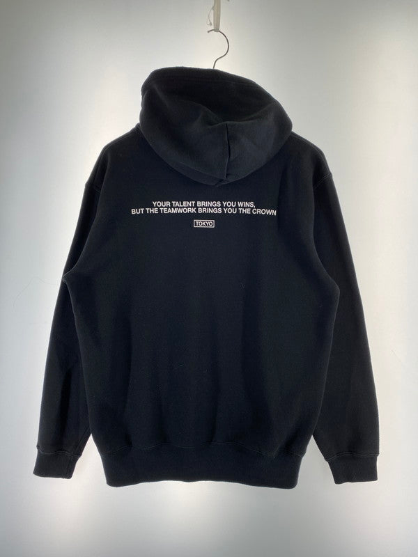 【中古品】【メンズ】 APPLEBUM アップルバム CHICAGO BOY SWEAT PARKA スウェットパーカー 142-251222-zi-51-min サイズ：M カラー：ブラック 万代Net店