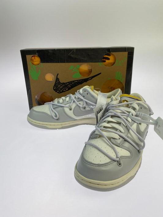 【未使用品】【メンズ】 NIKE ナイキ × OFF-WHITE オフホワイト 別注 コラボ DUNK LOW 1 OF 50 49 DM1602-123 ダンク ロー スニーカー 靴 160-250919-kk-22-min カラー：SAIL/NEUTRAL GREY-WHITE 万代Net店