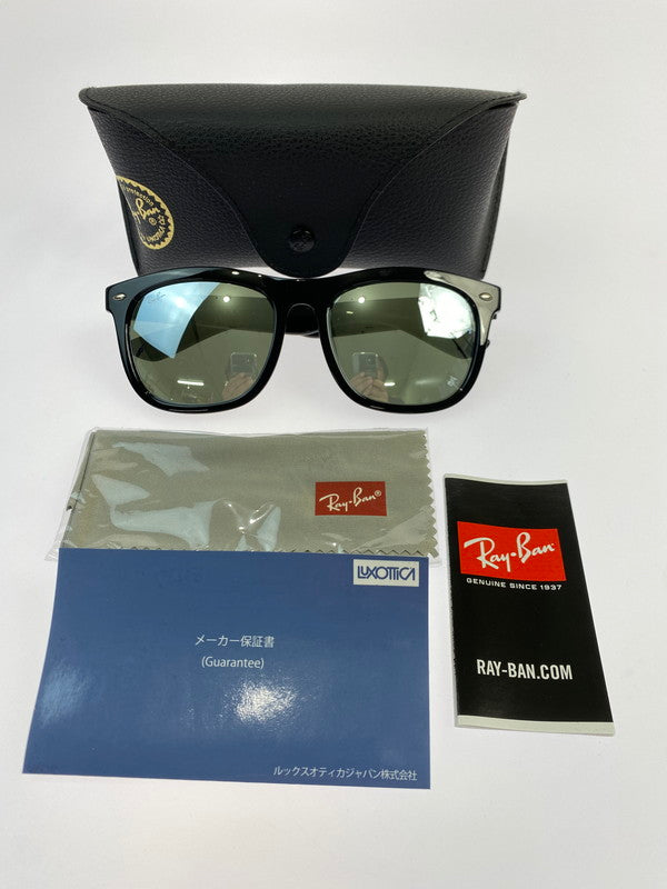 【中古品】【メンズ】 Ray-Ban レイバン MIRROR LENS SUNGLASSES ASIAN FIT RB4260D ミラーレンズ サングラス アジアンフィット アイウェア アクセサリー 203-250925-kk-43-min サイズ：57ロ19-145 カラー：ブラック 万代Net店