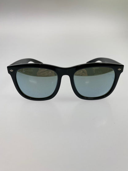 【中古品】【メンズ】 Ray-Ban レイバン MIRROR LENS SUNGLASSES ASIAN FIT RB4260D ミラーレンズ サングラス アジアンフィット アイウェア アクセサリー 203-250925-kk-43-min サイズ：57ロ19-145 カラー：ブラック 万代Net店