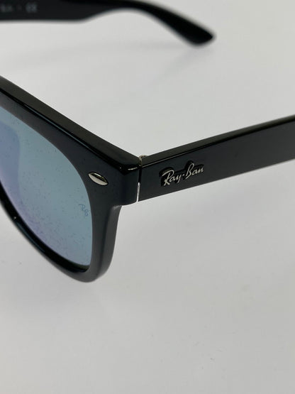 【中古品】【メンズ】 Ray-Ban レイバン MIRROR LENS SUNGLASSES ASIAN FIT RB4260D ミラーレンズ サングラス アジアンフィット アイウェア アクセサリー 203-250925-kk-43-min サイズ：57ロ19-145 カラー：ブラック 万代Net店