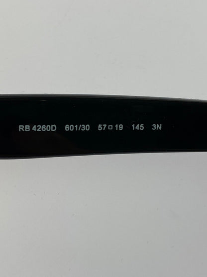 【中古品】【メンズ】 Ray-Ban レイバン MIRROR LENS SUNGLASSES ASIAN FIT RB4260D ミラーレンズ サングラス アジアンフィット アイウェア アクセサリー 203-250925-kk-43-min サイズ：57ロ19-145 カラー：ブラック 万代Net店