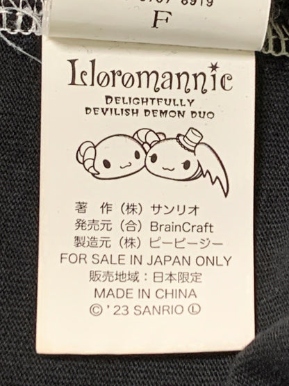 【中古品】【レディース】 GRRR THE LIPPER ガルルザリッパー × LLOROMANNIC ルロロマニック LS TEE ロングスリーブ Tシャツ 長袖 レディース トップス ベリーとチェリー 170-260710-em-24-min サイズ：F カラー：ブラック 万代Net店