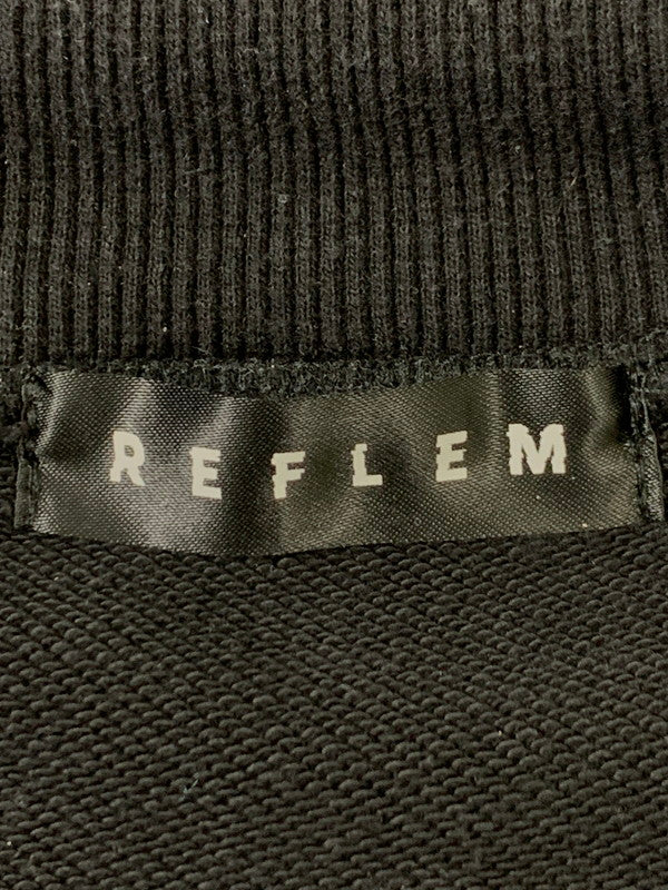 【中古品】【レディース】 REFLEM レフレム 猫耳ZIPパーカー RF24-E04 ジップ レイヤード パーカー レディース トップス 170-260710-em-50-min サイズ：FREE カラー：ブラック 万代Net店