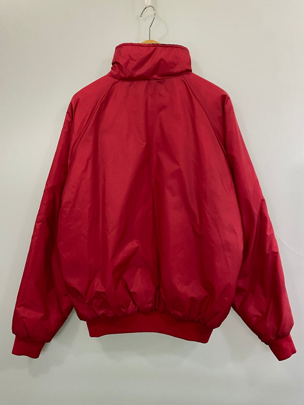 【中古品】【メンズ】 COLUMBIA コロンビア 80-90S REVERSIBLE JACKET 80年代 90年代 リバーシブル ジャケット ヴィンテージ アウター 144-260922-hu-31-min サイズ：L カラー：レッド/ブラック 万代Net店
