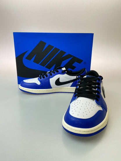【中古品】【メンズ】 NIKE ナイキ CZ0790-140 AIR JORDAN 1 RETRO LOW OG GAME ROYAL 靴 シューズ スニーカー 160-250921-AS-24-min サイズ：27.5cm カラー：WHITE/BLACK-GAME ROYAL-SAIL 万代Net店