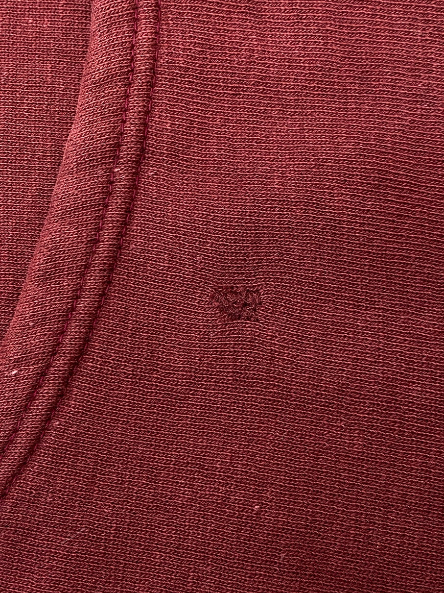 【現状渡し品】【メンズ】 Champion チャンピオン 70S 青単色タグ 3段 カプセルプリント REVERSE WEAVE FORDHAM HOODIE リバースウィーブ フーディ メンズ トップス パーカー 146-250922-em-30-min サイズ：M カラー：ダークレッド 万代Net店