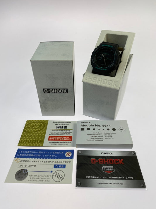 【中古美品】【レディース】 CASIO カシオ G-SHOCK ANALOG-DIGITAL WOMEN GMA-S2100GA-1AJF ジーショック アナデジ クオーツ 腕時計 196-250925-kk-39-min カラー：ブラック 万代Net店