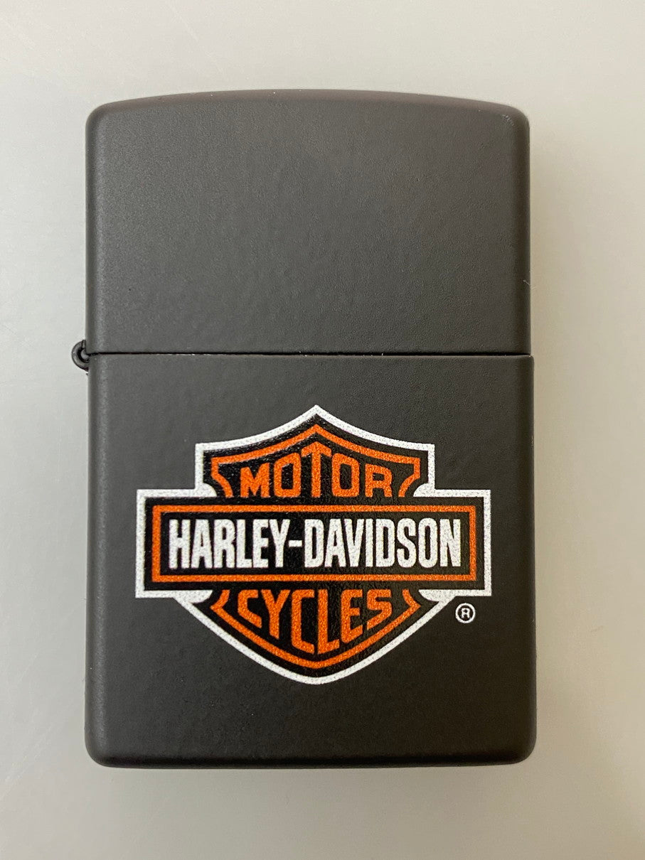 【中古美品】【メンズ】 ZIPPO ジッポ 48798 HARLEY-DAVIDSON ハーレーダビッドソン 喫煙グッズ オイルライター 206-250921-AS-18-min カラー：ブラック 万代Net店