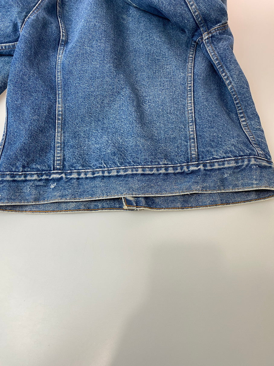 【現状渡し品】【メンズ】 Levi's リーバイス 70S 70505-0317 ボタン裏刻印 52 SMALL e BLANKET DENIM JACKET スモールe ブランケット デニム ジャケット メンズ アウター Gジャン 146-250922-em-34-min カラー：インディゴブルー 万代Net店