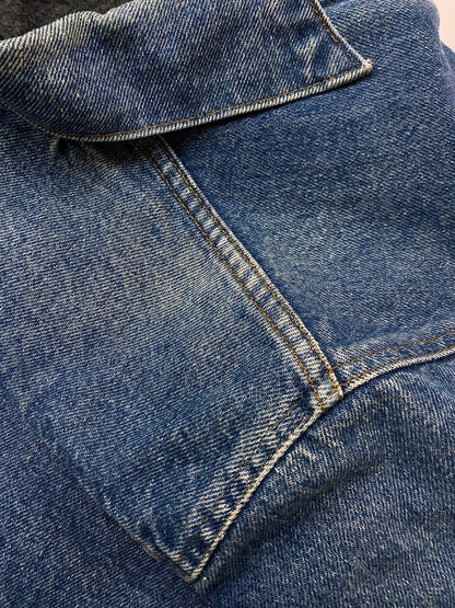 【現状渡し品】【メンズ】 Levi's リーバイス 70S 70505-0317 ボタン裏刻印 52 SMALL e BLANKET DENIM JACKET スモールe ブランケット デニム ジャケット メンズ アウター Gジャン 146-250922-em-34-min カラー：インディゴブルー 万代Net店