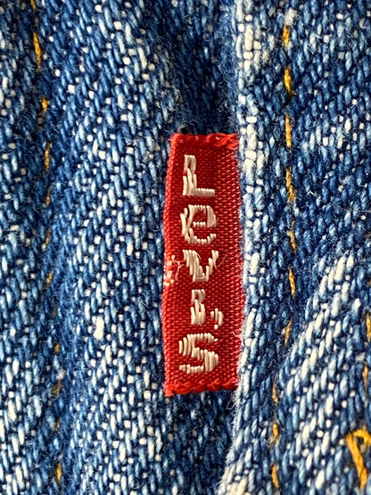 【現状渡し品】【メンズ】 Levi's リーバイス 70S 70505-0317 ボタン裏刻印 52 SMALL e BLANKET DENIM JACKET スモールe ブランケット デニム ジャケット メンズ アウター Gジャン 146-250922-em-34-min カラー：インディゴブルー 万代Net店