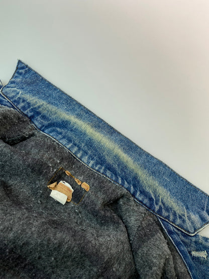 【現状渡し品】【メンズ】 Levi's リーバイス 70S 70505-0317 ボタン裏刻印 52 SMALL e BLANKET DENIM JACKET スモールe ブランケット デニム ジャケット メンズ アウター Gジャン 146-250922-em-34-min カラー：インディゴブルー 万代Net店