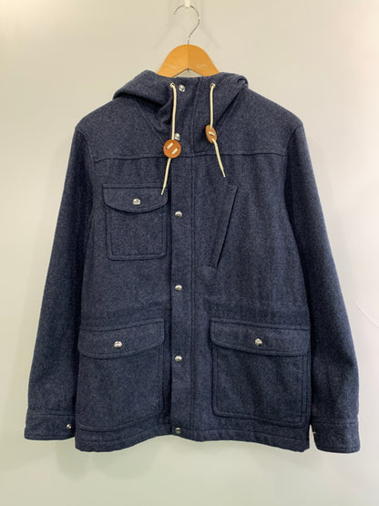 【中古品】【メンズ】 BATTEN SPORTSWEAR バテン スポーツウェア USA製 WOOL MOUNTAIN PARKA ウール マウンテン パーカー FW12001 アウター コート 144-260929-hu-18-min サイズ：S カラー：ネイビー系 万代Net店