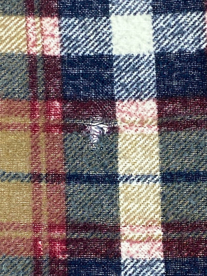【中古品】【メンズ】 RUGGED COTTON LS CHECK SHIRT ラギット コットン 長袖 チェック シャツ メンズトップス 146-251228-em-15-min サイズ：L カラー：ブラウン系 万代Net店