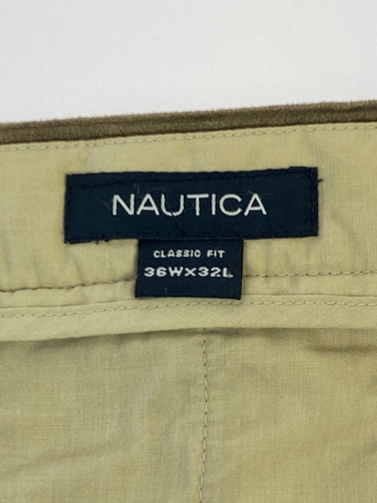 【中古品】【メンズ】 NAUTICA ノーティカ CLASSIC FIT CORDUROY PANTS コーデュロイパンツ ボトムス 157-260108-yn-15-min サイズ：36W×32L カラー：ブラウン 万代Net店