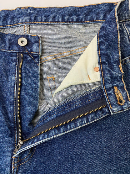 【中古品】【メンズ】 UNIVERSAL PRODUCTS ユニバーサルプロダクツ 5P STRAIGHT DENIM PANTS 233-60507 ストレート デニム パンツ メンズ ボトムス ジーンズ 151-250922-em-36-min サイズ：2 カラー：インディゴブルー 万代Net店