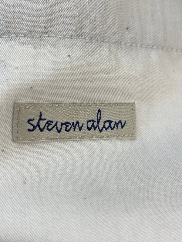 【中古品】【メンズ】 STEVEN ALAN スティーブンアラン TCL オックステーパード スラックス パンツ 8114-177-1036 メンズ ボトムス 151-260731-em-39-min サイズ：M カラー：ブラック 万代Net店