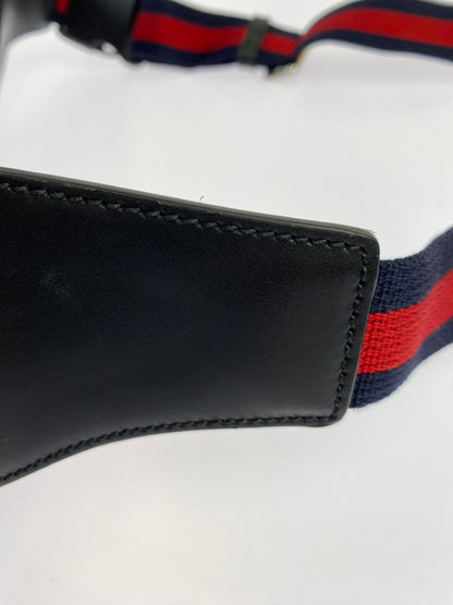 【中古品】【メンズ/レディース】 GUCCI グッチ 474293 GGスプリーム ウエストバッグ 180-250927-ks-09-min カラー：ブラック/グレー系 万代Net店
