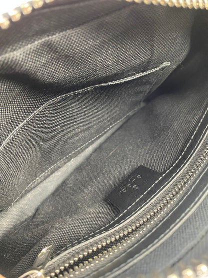 【中古品】【メンズ/レディース】 GUCCI グッチ 474293 GGスプリーム ウエストバッグ 180-250927-ks-09-min カラー：ブラック/グレー系 万代Net店