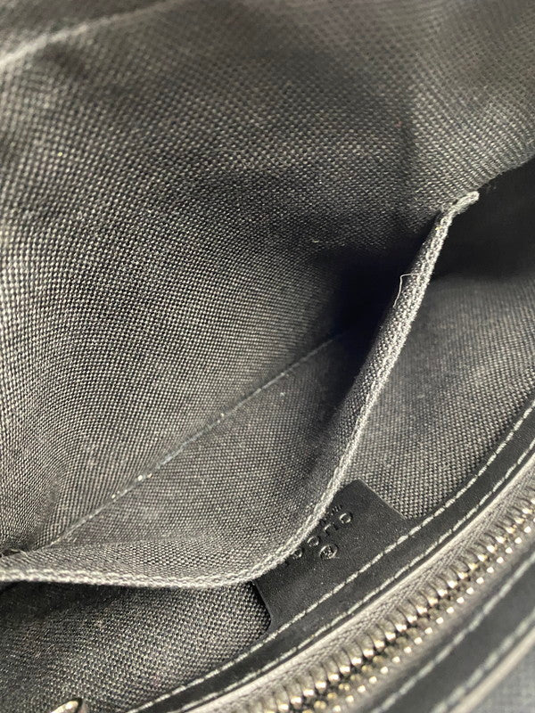 【中古品】【メンズ/レディース】 GUCCI グッチ 474293 GGスプリーム ウエストバッグ 180-250927-ks-09-min カラー：ブラック/グレー系 万代Net店